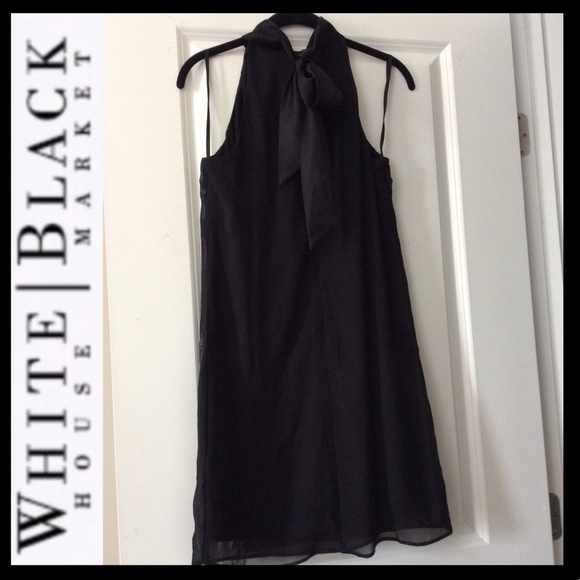 NWT WHBM Embroidered Cocktail Dress - Picture 4 of 6
